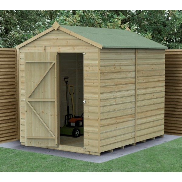 Beckwood Shiplap Pressure Treated 6 x 8 Apex Shed