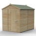 Beckwood Shiplap Pressure Treated 6 x 8 Apex Shed (No Windows)