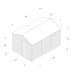 Beckwood Shiplap Pressure Treated 8 x 12 Double Door Apex Shed