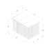 Beckwood Shiplap Pressure Treated 10 x 6 Double Door Pent Shed