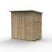 Beckwood Shiplap Pressure Treated 6 x 4 Double Door Pent Shed