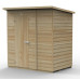 Beckwood Shiplap Pressure Treated 6 x 4 Pent Shed (No Windows)