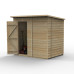 Beckwood Shiplap Pressure Treated 7 x 5 Pent Shed (No Windows)