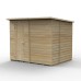 Beckwood Shiplap Pressure Treated 8 x 6 Pent Shed (No Windows)