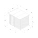 Beckwood Shiplap Pressure Treated 8 x 6 Pent Shed