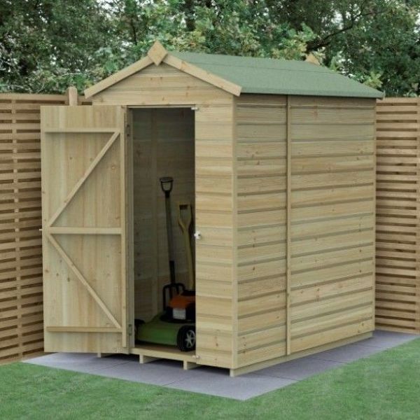 Beckwood Shiplap Pressure Treated 4 x 6 Apex Shed