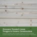 Timberdale Tongue & Groove Pressure Treated 8 x 10 Apex Shed