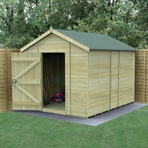 Timberdale Tongue & Groove Pressure Treated 8 x 10 Apex Shed
