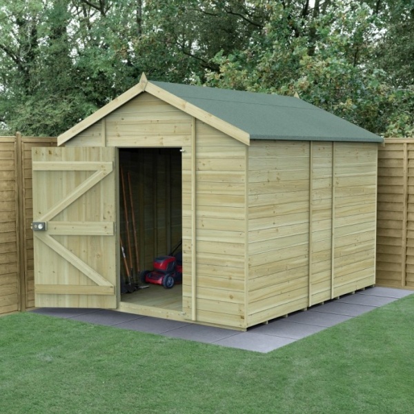 Timberdale Tongue & Groove Pressure Treated 8 x 10 Apex Shed