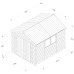 Timberdale Tongue & Groove Pressure Treated 8 x 10 Double Door Apex Shed (Two Windows)