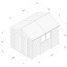Timberdale Tongue & Groove Pressure Treated 8 x 10 Double Door Apex Shed (Two Windows)
