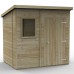 Timberdale Tongue & Groove Pressure Treated 7 x 5 Pent Shed (One Window)