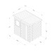 Timberdale Tongue & Groove Pressure Treated 7 x 5 Pent Shed (One Window)