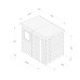 Timberdale Tongue & Groove Pressure Treated 7 x 5 Pent Shed