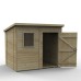 Timberdale Tongue & Groove Pressure Treated 8 x 6 Pent Shed