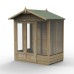 4Life Overlap Pressure Treated 6 x 4  Double Door Apex Summerhouse