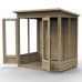 4Life Overlap Pressure Treated 6 x 4 Double Door Pent Summerhouse