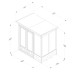 4Life Overlap Pressure Treated 6 x 4 Double Door Pent Summerhouse