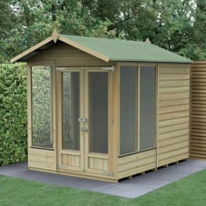 Beckwood Shiplap Pressure Treated 6 x 8 Apex Summerhouse