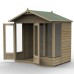 Beckwood Shiplap Pressure Treated 7 x 5 Apex Summerhouse