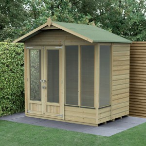 Beckwood Shiplap Pressure Treated 7 x 5 Apex Summerhouse