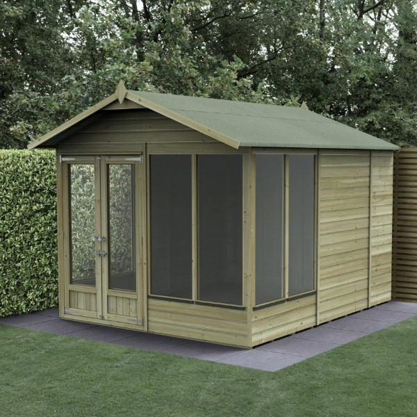 Beckwood Shiplap Pressure Treated 8 x 10 Apex Summerhouse