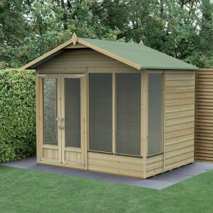 Beckwood Shiplap Pressure Treated 8 x 6 Apex Summerhouse