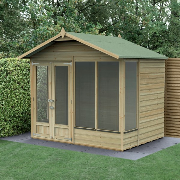 Beckwood Shiplap Pressure Treated 8 x 6 Apex Summerhouse
