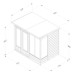 Beckwood Shiplap Pressure Treated 7 x 5 Pent Summerhouse