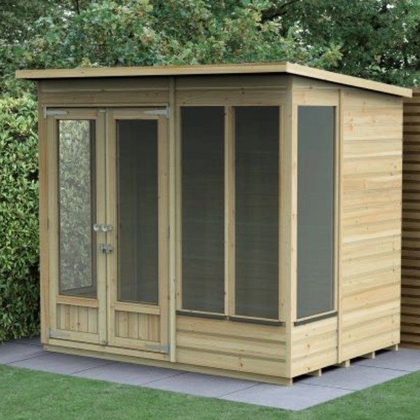 Beckwood Shiplap Pressure Treated 7 x 5 Pent Summerhouse