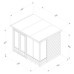 Beckwood Shiplap Pressure Treated 8 x 6 Pent Summerhouse