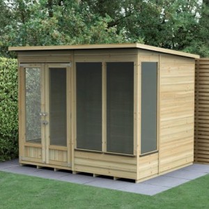 Beckwood Shiplap Pressure Treated 8 x 6 Pent Summerhouse