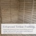 Beckwood Shiplap Pressure Treated 7 x 5 Apex Summerhouse