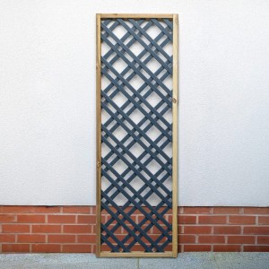Grey Painted Lattice 180 x 60cm