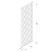 Grey Painted Lattice 180 x 60cm
