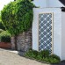 Grey Painted Lattice 180 x 60cm