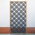 Grey Painted Lattice 180 x 90cm