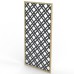 Grey Painted Lattice 180 x 90cm