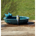 Round Ceramic Bird Bath