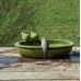 Round Ceramic Bird Bath