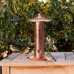 Copper Birdseed Feeder