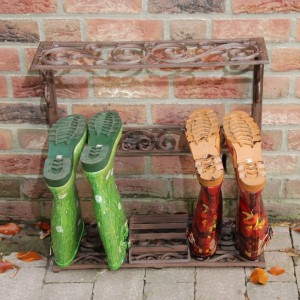 Cast Iron Boot Rack