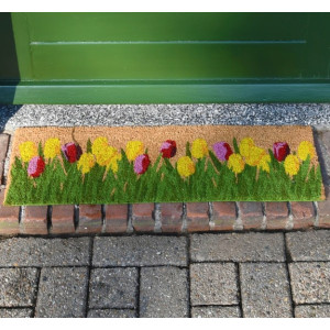 Tulips Coir Doormat
