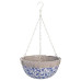 Ceramic Hanging Basket 10"
