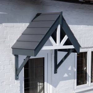 Deluxe Door Canopy - Grey