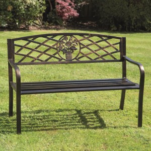 Coalbrookdale Garden Bench - Bronze