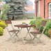 Burley Hardwood Bistro Set - 2 Tone