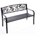 Hummingbird Garden Bench - Bronze
