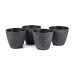 Granite Effect Planters (Pack of 4)
