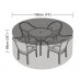 4 to 6 Seater Round Furniture Set Cover